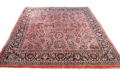 Persian Sarouck Hand Knotted Area Carpet