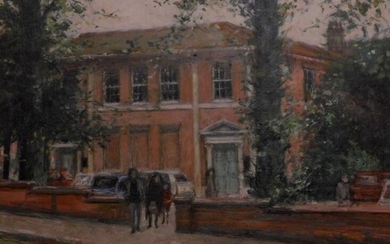 Peter Brannan (1926-1994). Session House, Lincoln, oil on board,...