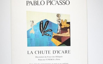 Picasso La Chute D'Icare Portfolio Edition D'art Albert Skira