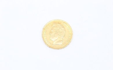 Gold coin of 40 francs Louis Philippe I, 1833 A...