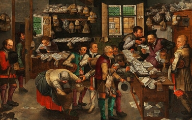 Pieter Brueghel d. J., um 1564 Brüssel – 1637/38 Antwerpen, DER BAUERNADVOKAT