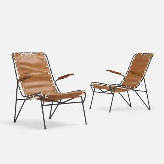 Pipsan Saarinen Swanson, Sol-Air sling chairs, pair