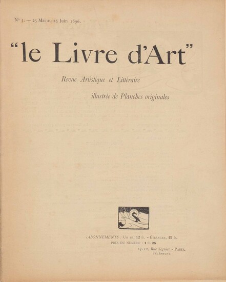 REVUE« Le Livre d'Art » revue Artistique... - Lot 200 - Thierry de Maigret