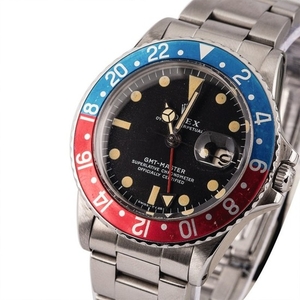 ROLEX | GMT-Master, Ref. 1675, A Stainless Steel Wristwatch with Bracelet Circa 1972
