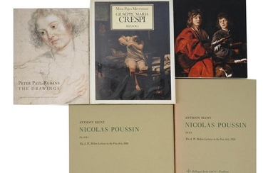 RUBENS CRESPI POUSSIN CATALOGUES AND ART BOOKS