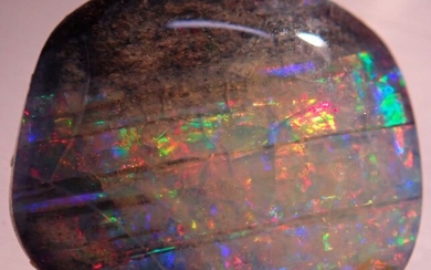 Rare Honduras opal 3.590ct - 12.41×10.62×4.01 mm - 0.718 g