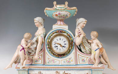 Reloj de sobremesa; Sajonia, S. XIX