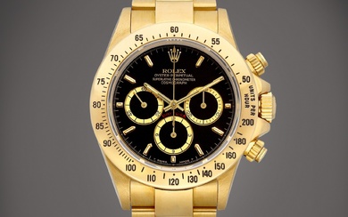 Rolex Cosmograph Daytona "Four Line", Reference 16528 A yellow gold...