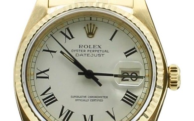 Rolex Datejust 18k Gold Reference