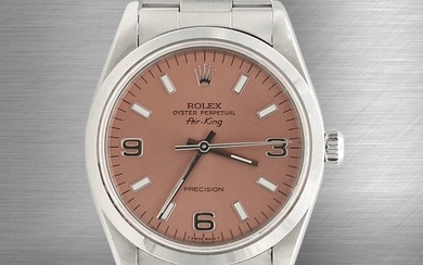 Rolex - Oyster Perpetual Air-King - Salmon Dial - 14000 - Unisex - 1990-1999