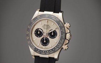 Rolex Reference 116519LN Daytona | A white gold chronograph wristwatch, Circa 2020 | 勞力士 型號 116519LN Daytona 白金計時腕錶，製作年份約 2020