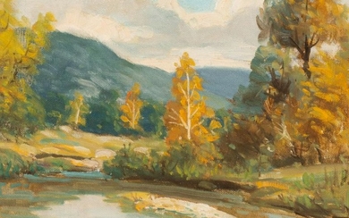 Rolla Taylor (1872-1970), "The San Jeronimo", 1942, oil