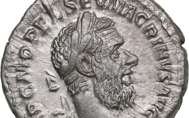 Roman Empire AR Denarius 217 AD - Macrinus (AD 217-218)