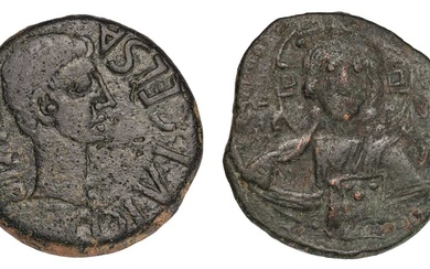 Roman Provincial, Augustus, Spain, Celsa, AE as (27mm,13.72g) c.35-27 BC,...