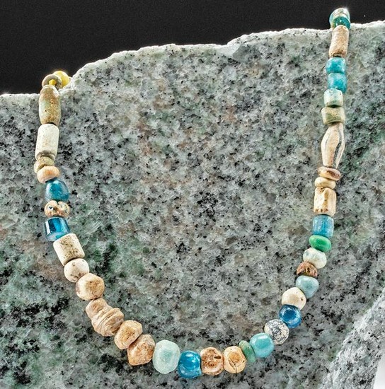 Romano-Egyptian Necklace w/ Beautiful Glass Beads