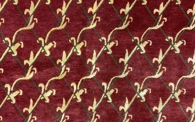 Room Size Art Deco Wool Carpet