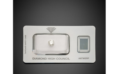 Round brilliant cut ct. 1.12 diamond in blister. Appended diamond report HRD n. 20025017219 8/05/2002, Anversa