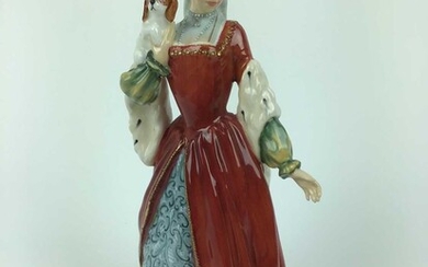 Royal Doulton limited edition figure - Anne Boleyn HN3232, no 1362 of 9500, with certificate