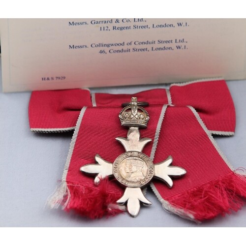 Royal Medal Inscribed For God and the Empire by Garrard & Co...