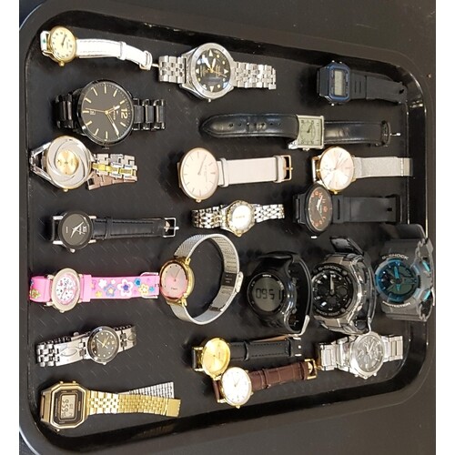 SELECTION OF LADIES AND GENTLEMAN'S WRISTWATCHES including C...