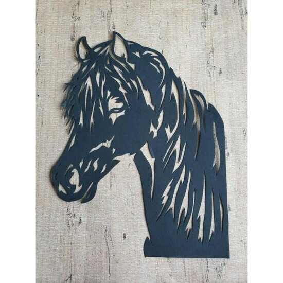 Scherenschnitte Paper Silhouette Horse