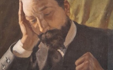 Scuola italiana del XX secolo - Ritratto maschile