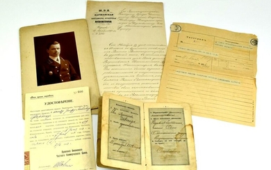 Set of Russian Imperial Period Personal Identification