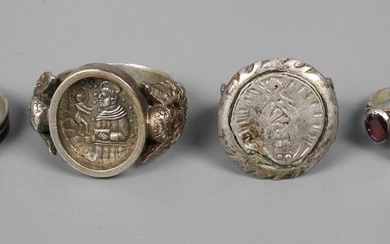 Set of religious rings