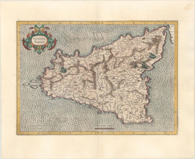 "Siciliae Regnum", Mercator/Hondius