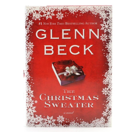 Signed First Edition "The Christmas Sweater" by Glenn Beck, 2008