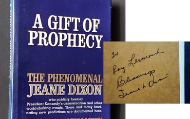 Signed by Jeane Dixon: Gift of Prophecy Phenomenal Jeane Dixon