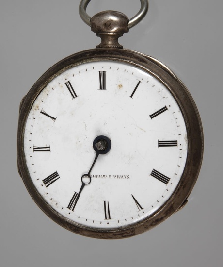 Spindle pocket watch