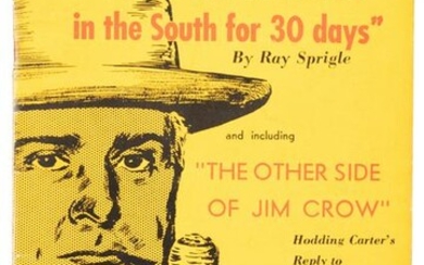 Sprigle's work on Jim Crow South