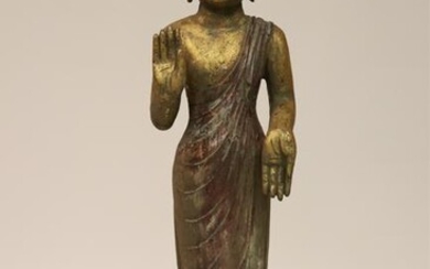 Standing Stone Buddha
