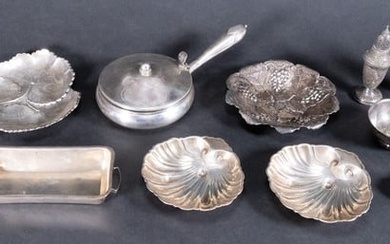 Sterling Silver Serving Tableware Large Collection Group Lot