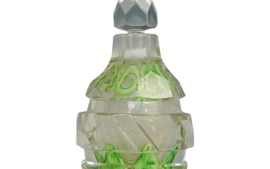Steuben Cintra Paperweight Style Cologne Bottle