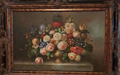 Still life floral painting