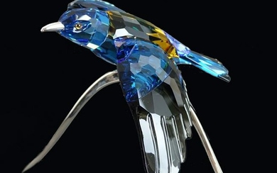 Swarovski Crystal Roller Blue Turquoise Bird