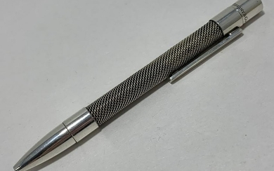 TIFFANY&CO STERLING SILVER MESH INK WRITING PEN