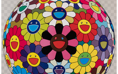 Takashi Murakami (1962), Flower Ball (Kindergarten Days) (2002)
