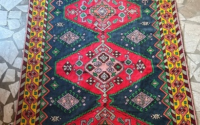Tappeto Indiano artigianale *New Old Stock* - Colori e stile Mugal - Carpet - 180 cm - 120 cm