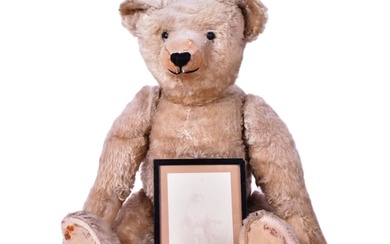 Teddy Bear - a large early 20th century German (likely Steif...