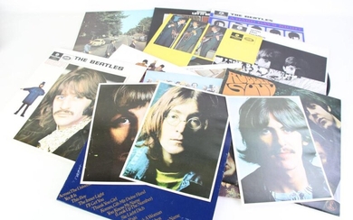 The Beatles Collection- A Boxed Set Of 13 Beatles Vinyl Records also Containing Four Photo Prints
