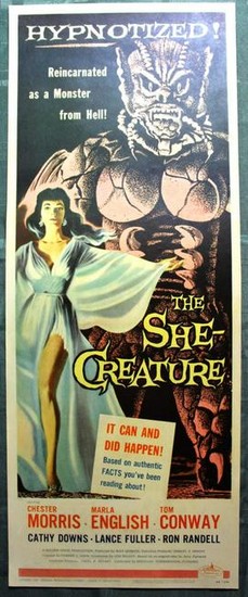 The She-Creature (1956) US Insert Movie Poster