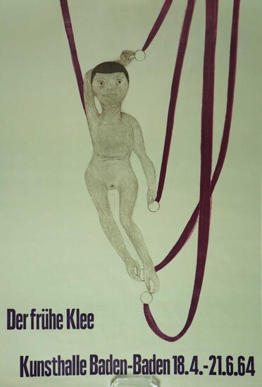 Three Exhibition Posters including Paul Klee and Alberto Giacometti