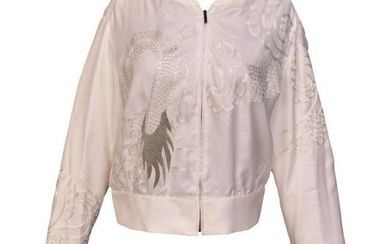 Tom Ford for Gucci Kimono inspired embroidered silk