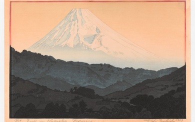 Toshi Yoshida : Mt Fuji from Nagaoka