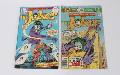 Two 1970's DC Comics "The Clown Prince Of Crime" The Joker #2 #7.