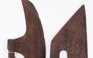 Two Antique Goosewing Axes
