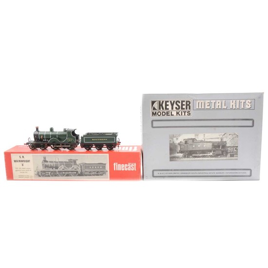 Two OO gauge white metal model locomotive kits.